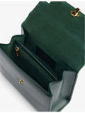 Launer Traviata leather top-handle bag, imported from the UK