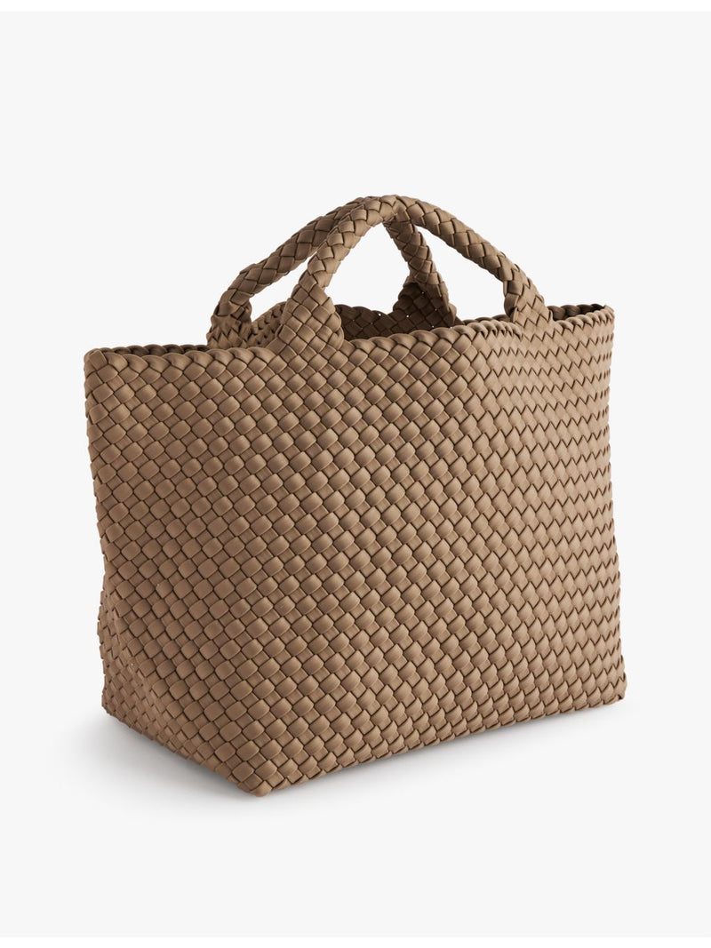St. Barths medium woven tote bag in neoprene, UK version