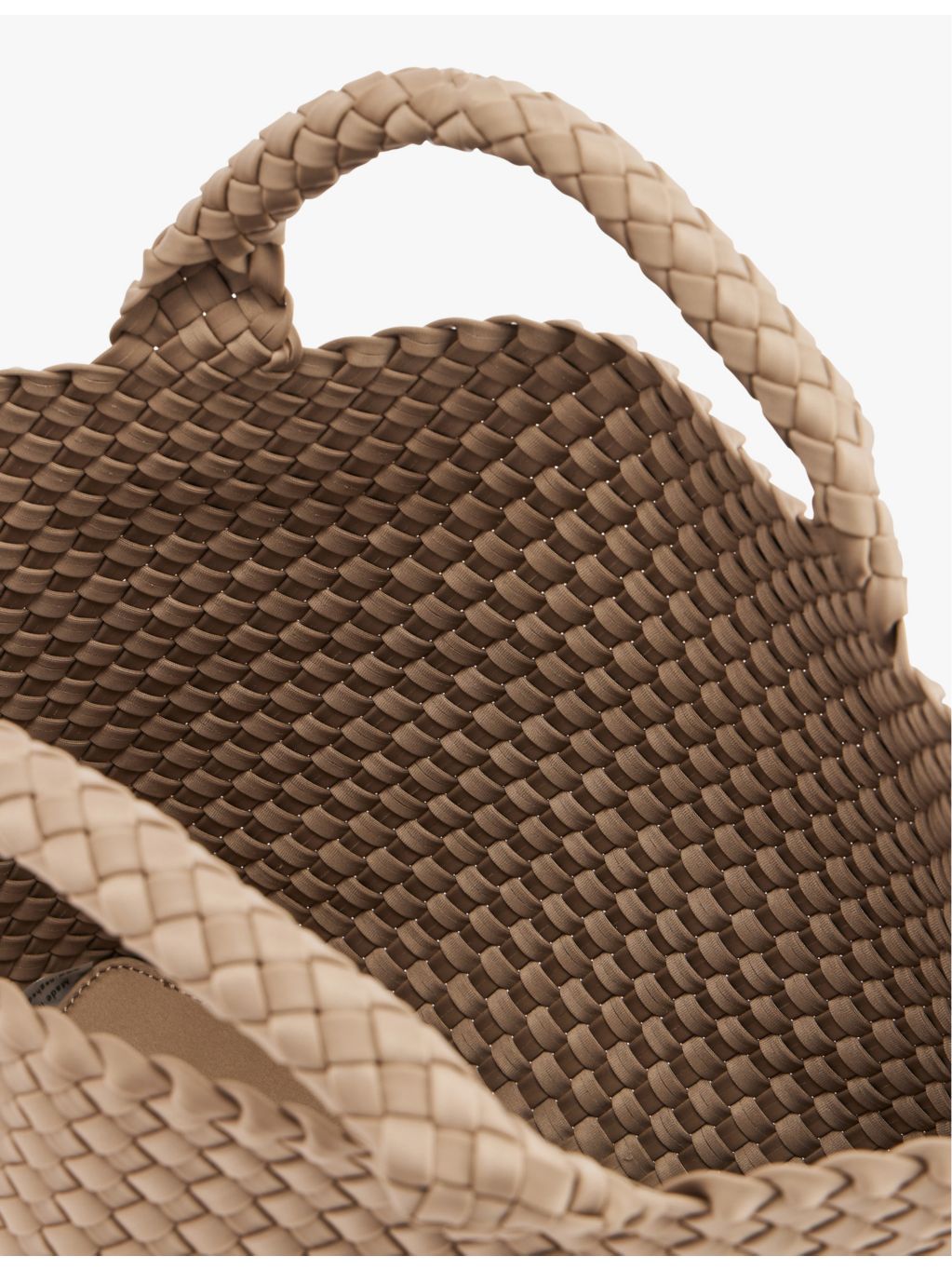 St. Barths medium woven tote bag in neoprene, UK version