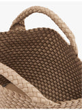 St. Barths medium woven tote bag in neoprene, UK version