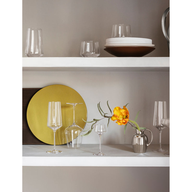 Georg Jensen Bernadotte highball glasses, set of six, imported from the UK