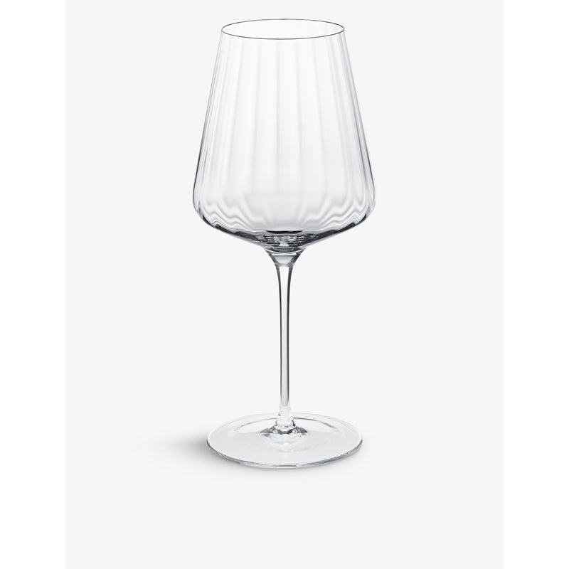 Georg Jensen red wine glasses Bernadotte set of six, UK version