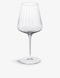 Georg Jensen red wine glasses Bernadotte set of six, UK version