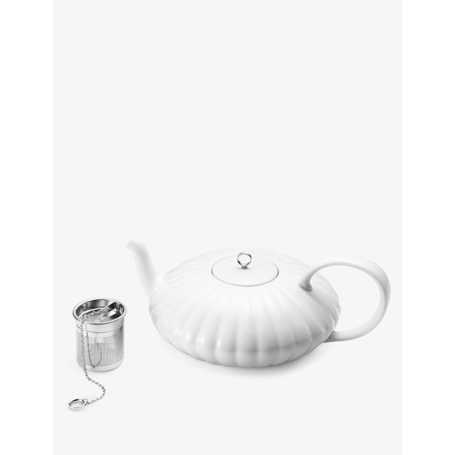 Georg Jensen Bernadotte porcelain tea pot 11.7cm - British product