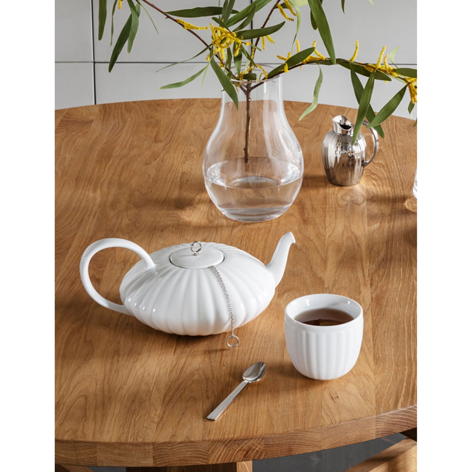 Georg Jensen Bernadotte porcelain tea pot 11.7cm - British product
