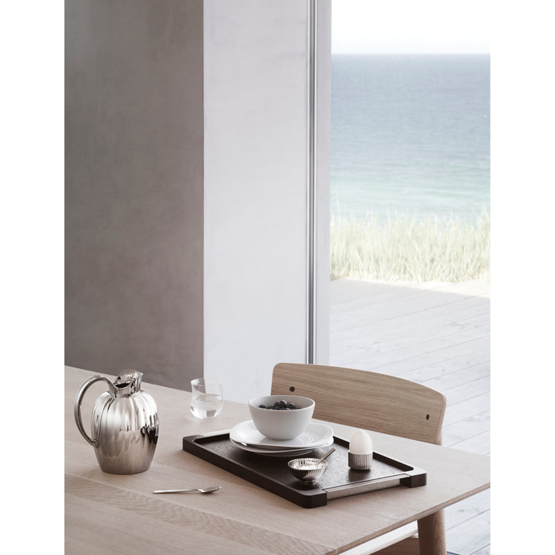 Georg Jensen Bernadotte grooved stainless steel pitcher 19.4cm - British product