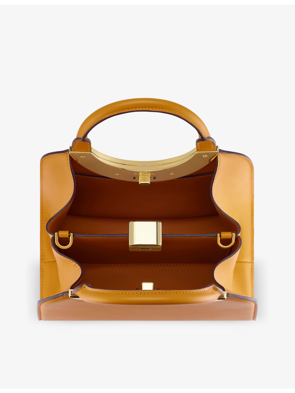 Bvlgari Roma small leather top-handle bag - British product