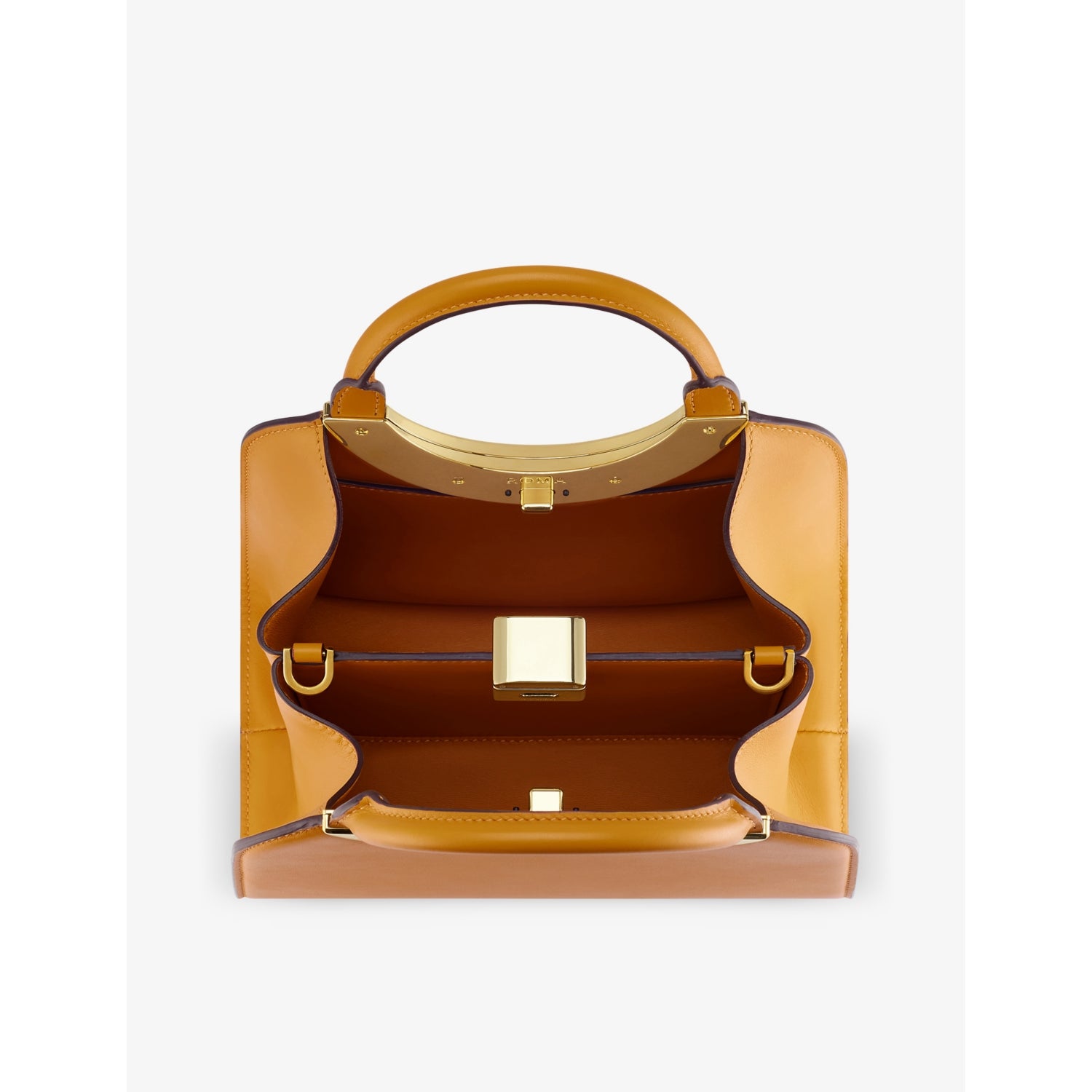 Bvlgari Roma small leather top-handle bag - British product