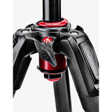 Manfrotto 190go M series aluminium 4-section tripod, UK version