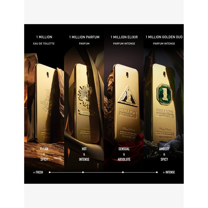Rabanne 1 Million Golden Oud parfum 100ml (British brand)