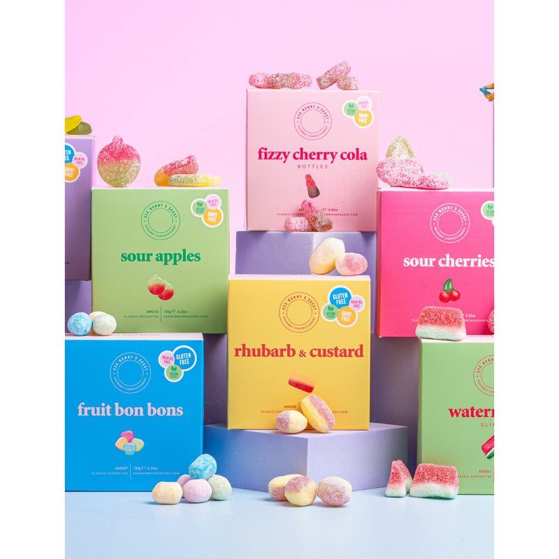 Ask Mummy and Daddy Rainbow Bites vegan sweets 120g - British product