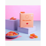 Ask Mummy & Daddy Fizzy Peaches 120g, imported from the UK