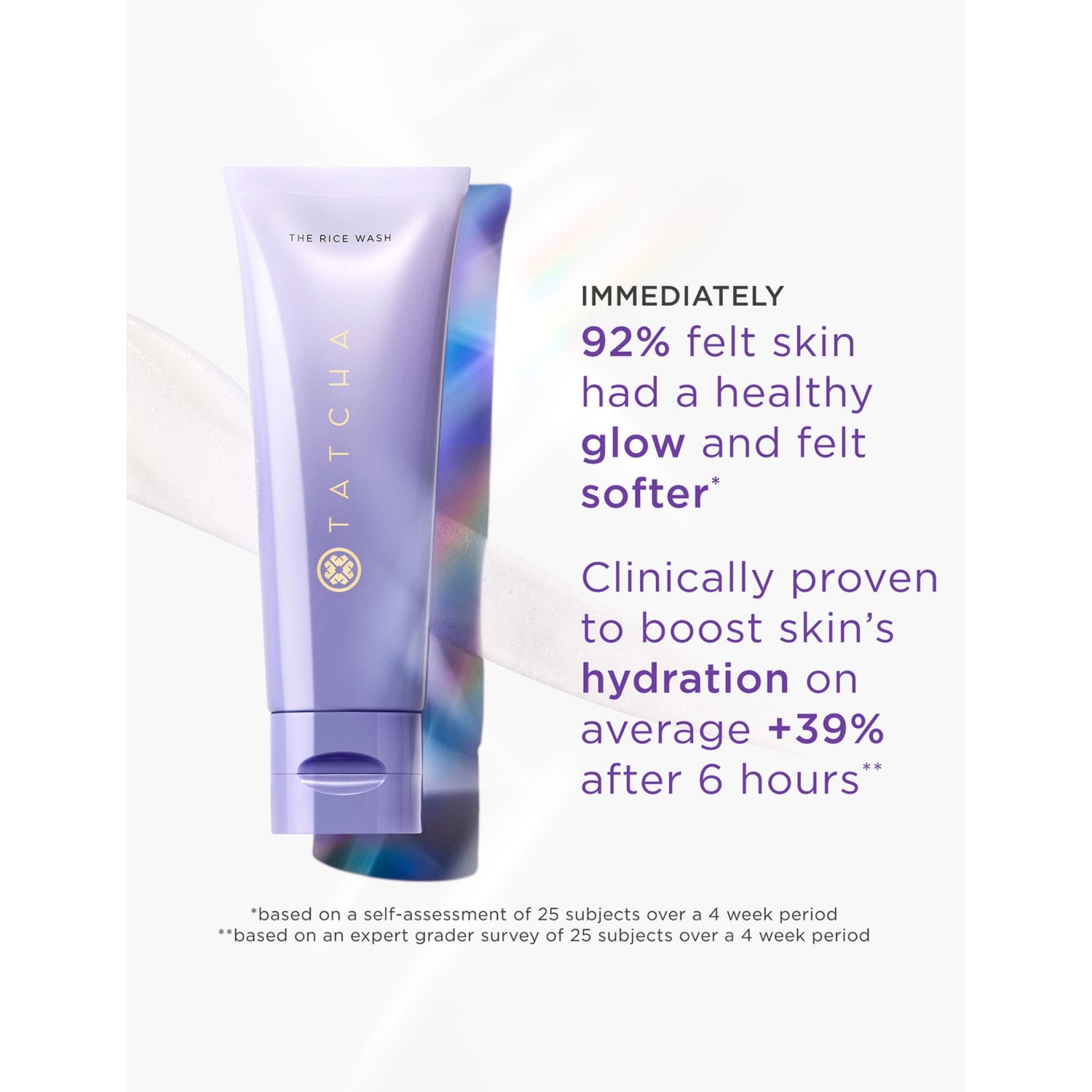Tatcha The Rice Wash face cleanser 120ml - British product