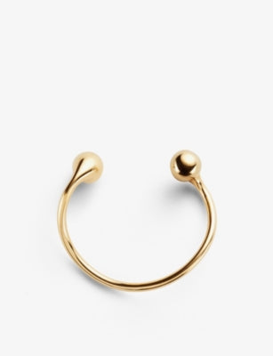 Bottega Veneta Drop Gold Plated Bracelet
