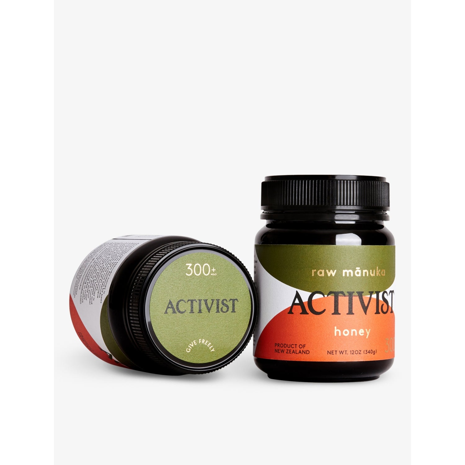 Activist raw Manuka honey 340g 300+MGO (British brand)