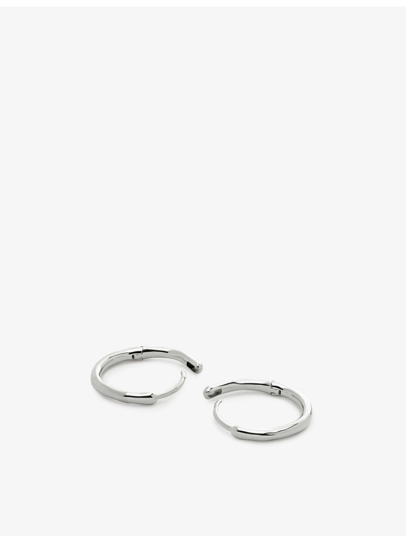 Monica Vinader Siren Muse small hoop earrings 1.75cm (British brand)
