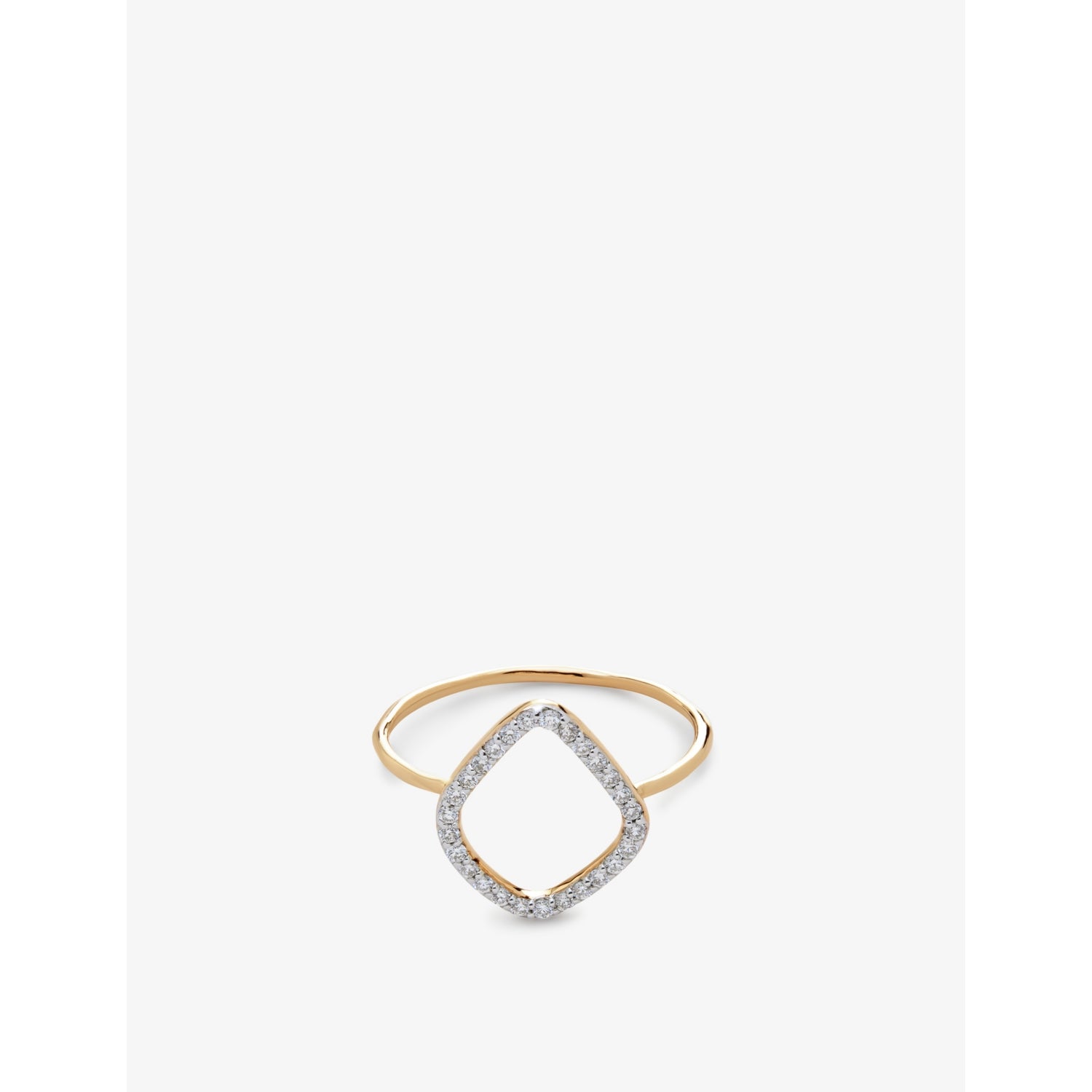 Riva Kite Lab Grown diamond and 14ct solid-gold ring - K