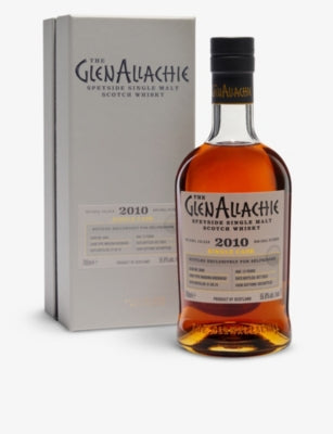 GlenAllachie 2010 Speyside single malt Scotch whisky 700ml (British brand)