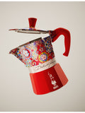 Bialetti Dolce & Gabbana three-cup aluminium moka express, (British brand)