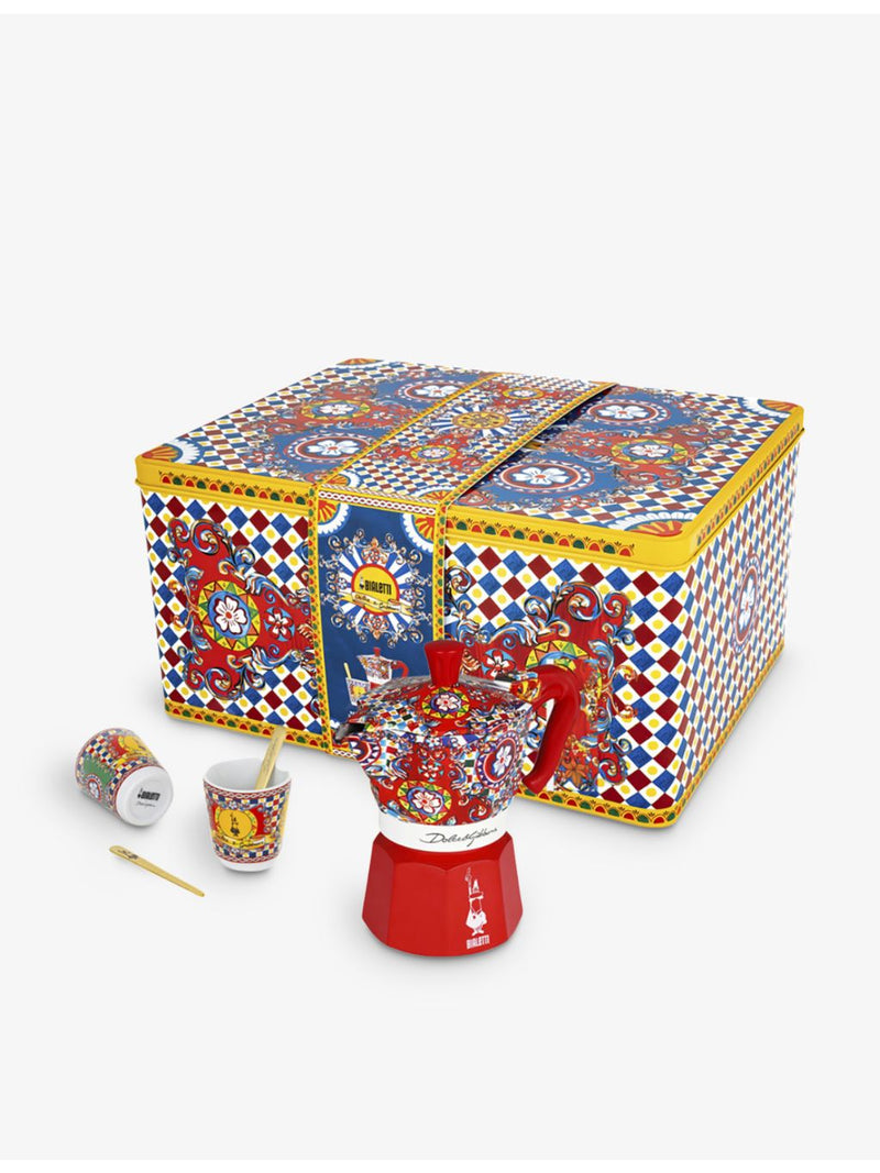 Bialetti Moka Express two-cup gift set (British brand)