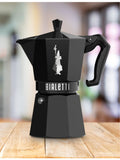 Bialetti aluminium espresso maker six-cup - British product