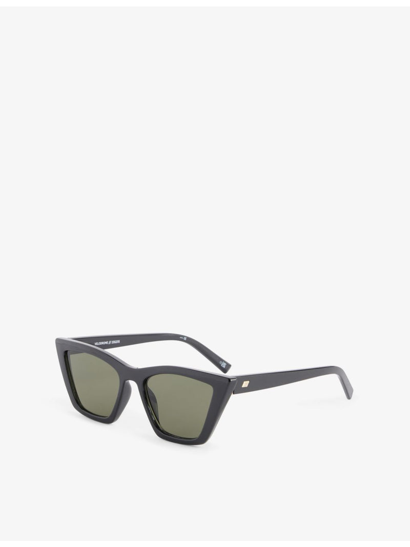Le Specs Velodrome cat-eye acetate sunglasses, UK version