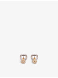 La Maison Couture IVAR 18ct yellow gold diamond earrings - British product