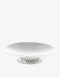 Christofle silver-plated centre piece braided design 9cm, imported from the UK