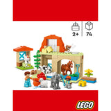 LEGO Duplo Caring Animals Farm playset 74 pieces - British product