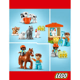 LEGO Duplo Caring Animals Farm playset 74 pieces - British product