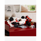 LEGO building set McLaren MP4/4 with Ayrton Senna, 693 pieces (British brand)