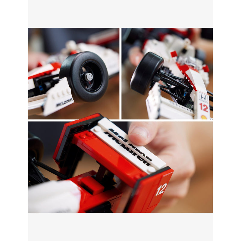 LEGO building set McLaren MP4/4 with Ayrton Senna, 693 pieces (British brand)