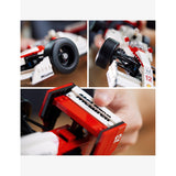 LEGO building set McLaren MP4/4 with Ayrton Senna, 693 pieces (British brand)