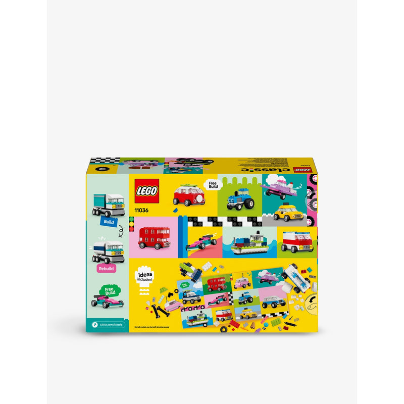 LEGO Classic Creative Vehicles building playset 900 pieces (British brand)
