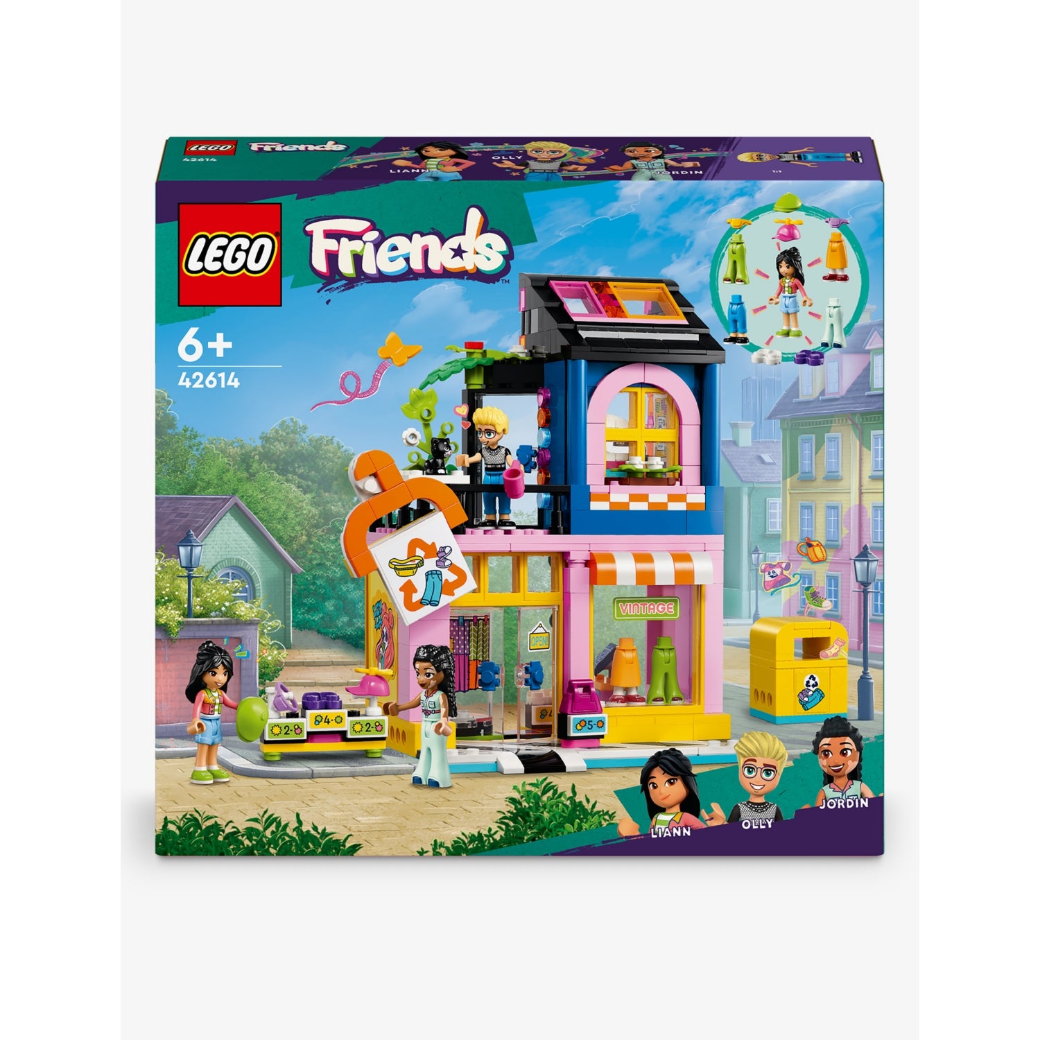 LEGO 42614 Vintage Fashion Store playset 409 pieces, UK version