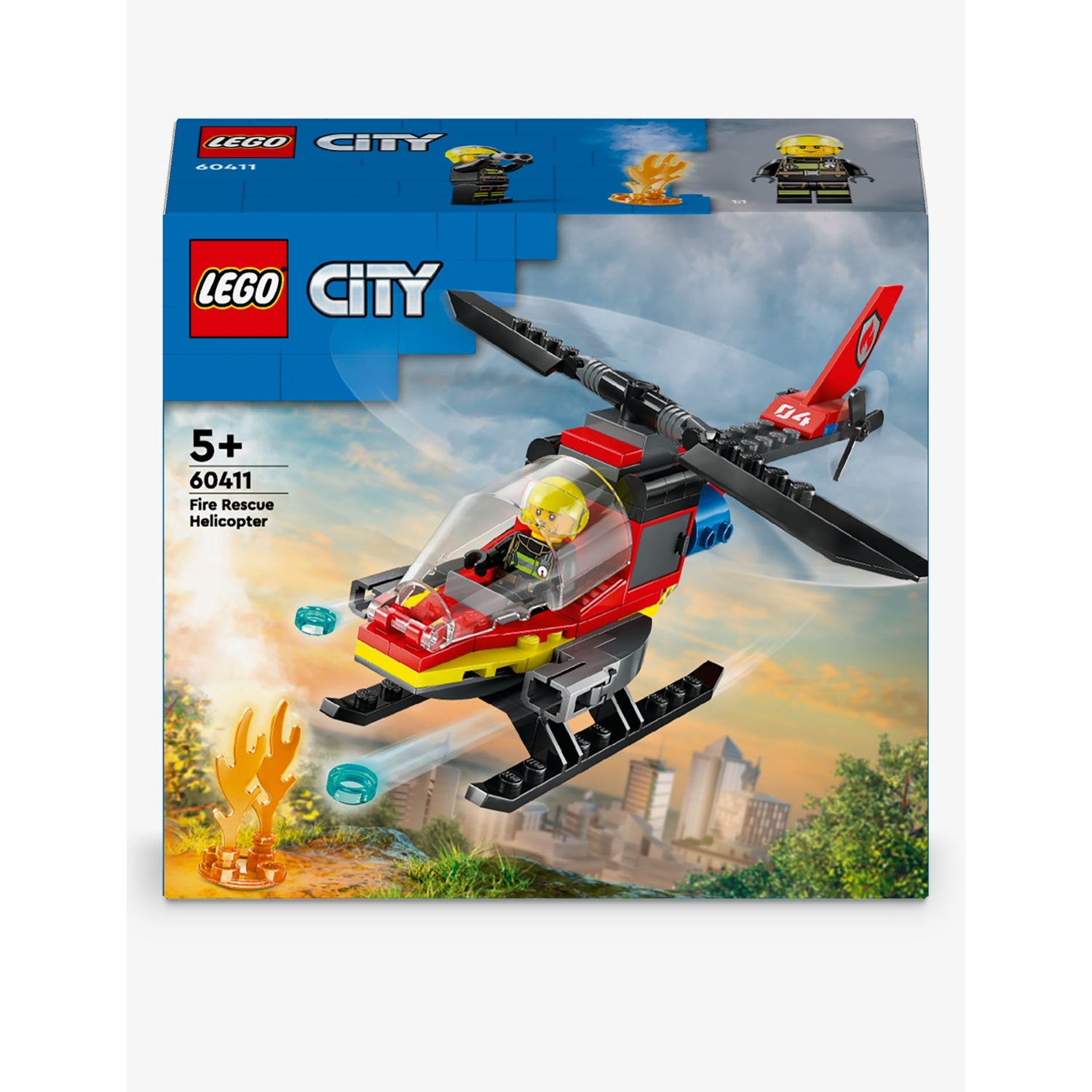 LEGO Fire Rescue Helicopter 420 pieces (British brand)