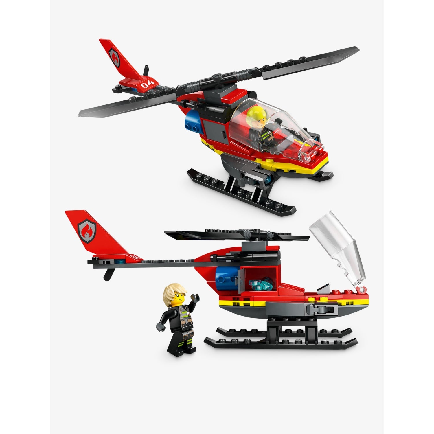 LEGO Fire Rescue Helicopter 420 pieces (British brand)