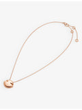Bulgari Cabochon 18ct rose-gold pendant necklace, imported from the UK