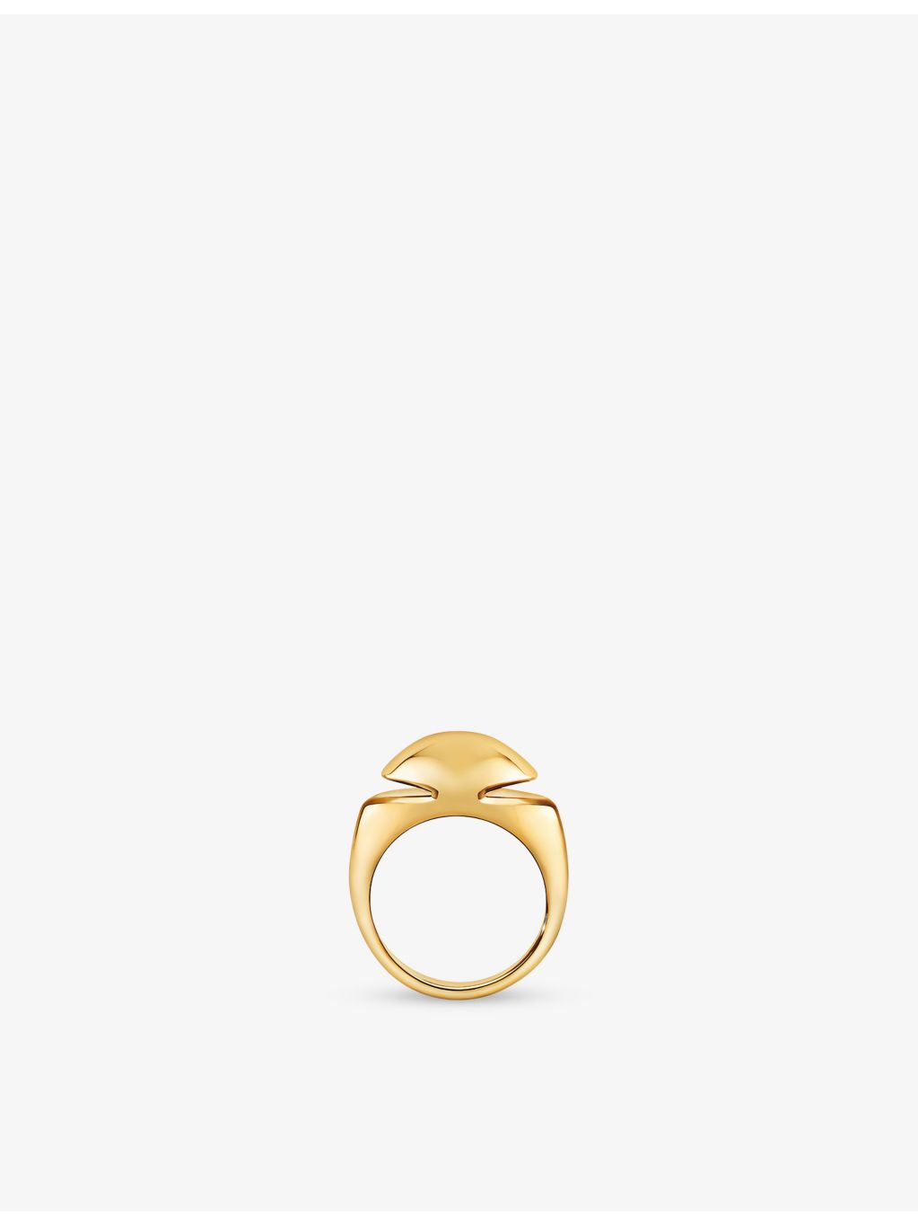 Bulgari Cabochon 18ct yellow-gold ring (British brand)