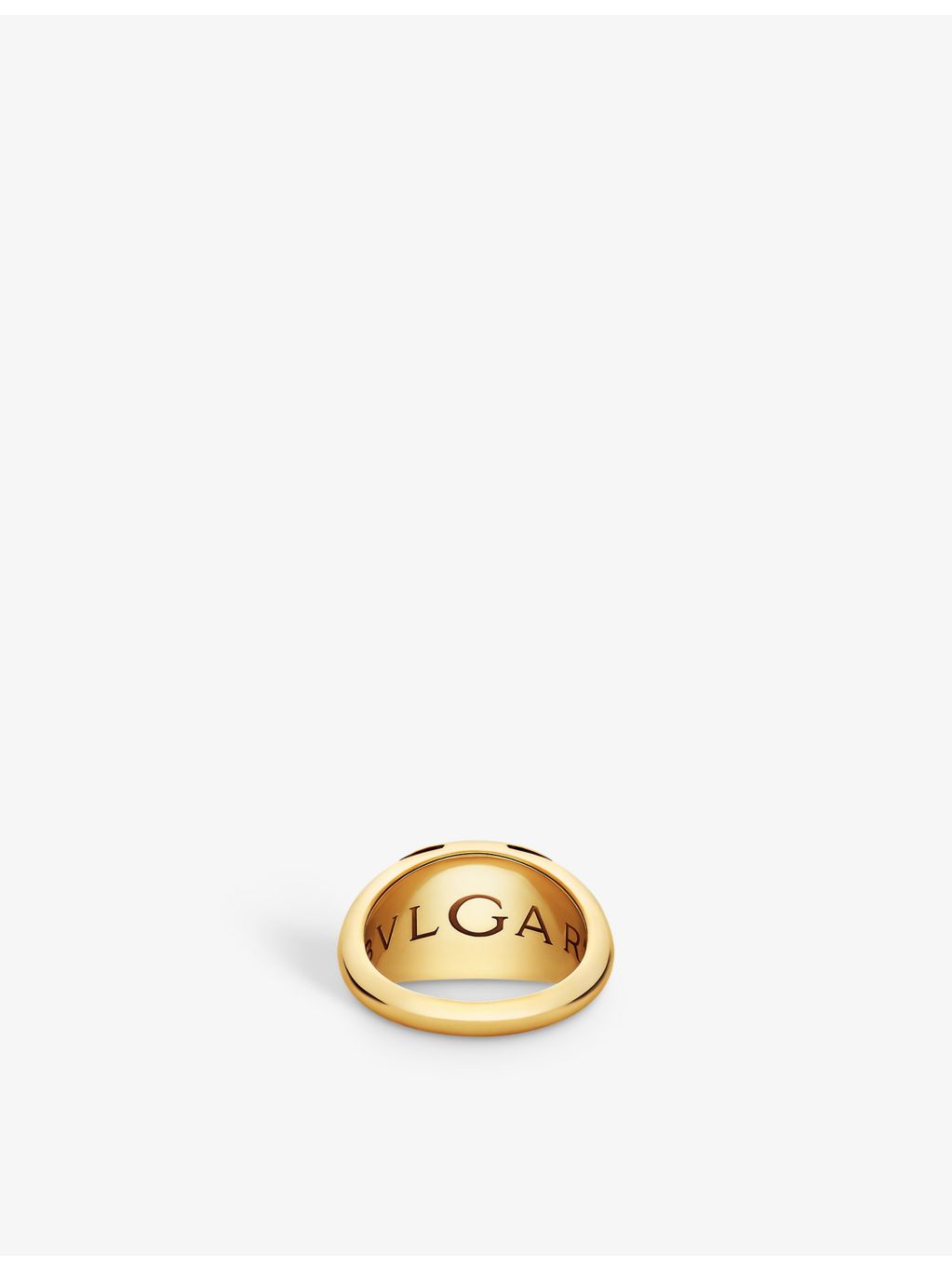 Bulgari Cabochon 18ct yellow-gold ring (British brand)