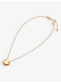 Bulgari pendant necklace 18ct yellow gold, imported from the UK