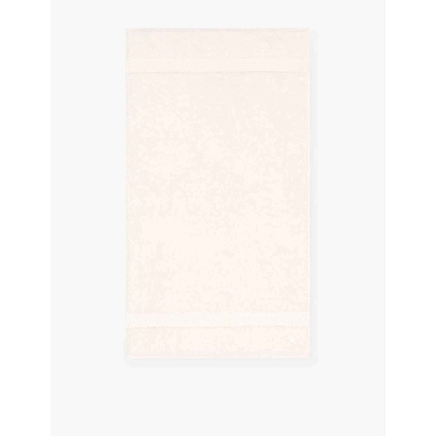 Yves Delorme embroidered-stripe hand towel 55x100cm, UK version
