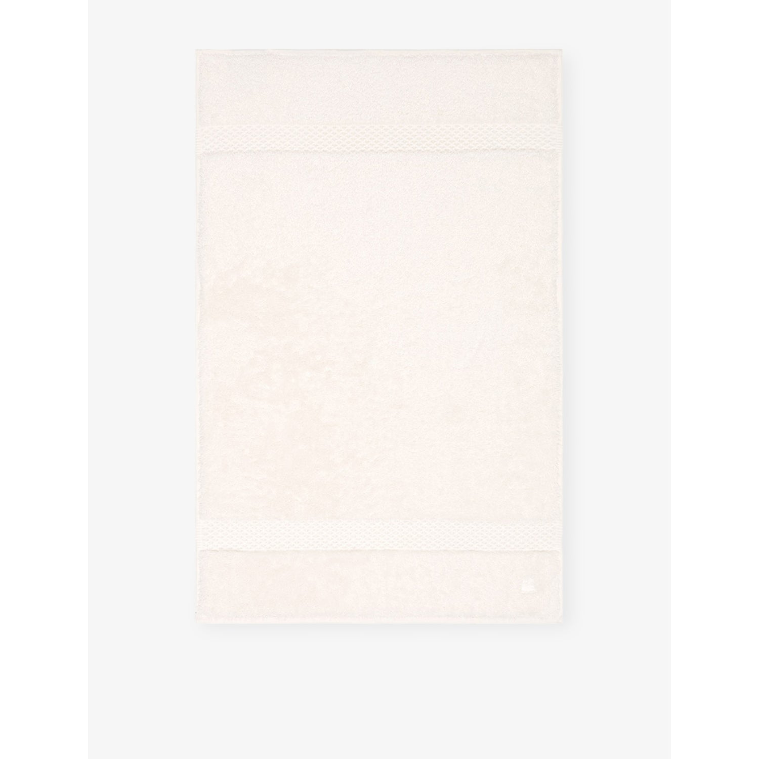 Yves Delorme embroidered-stripe hand towel 55x100cm, UK version