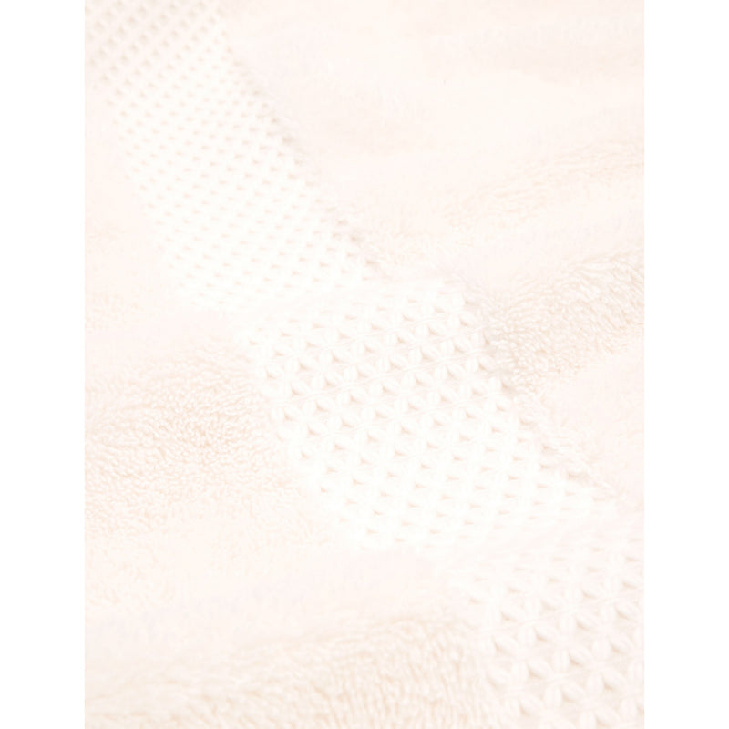 Yves Delorme embroidered-stripe hand towel 55x100cm, UK version