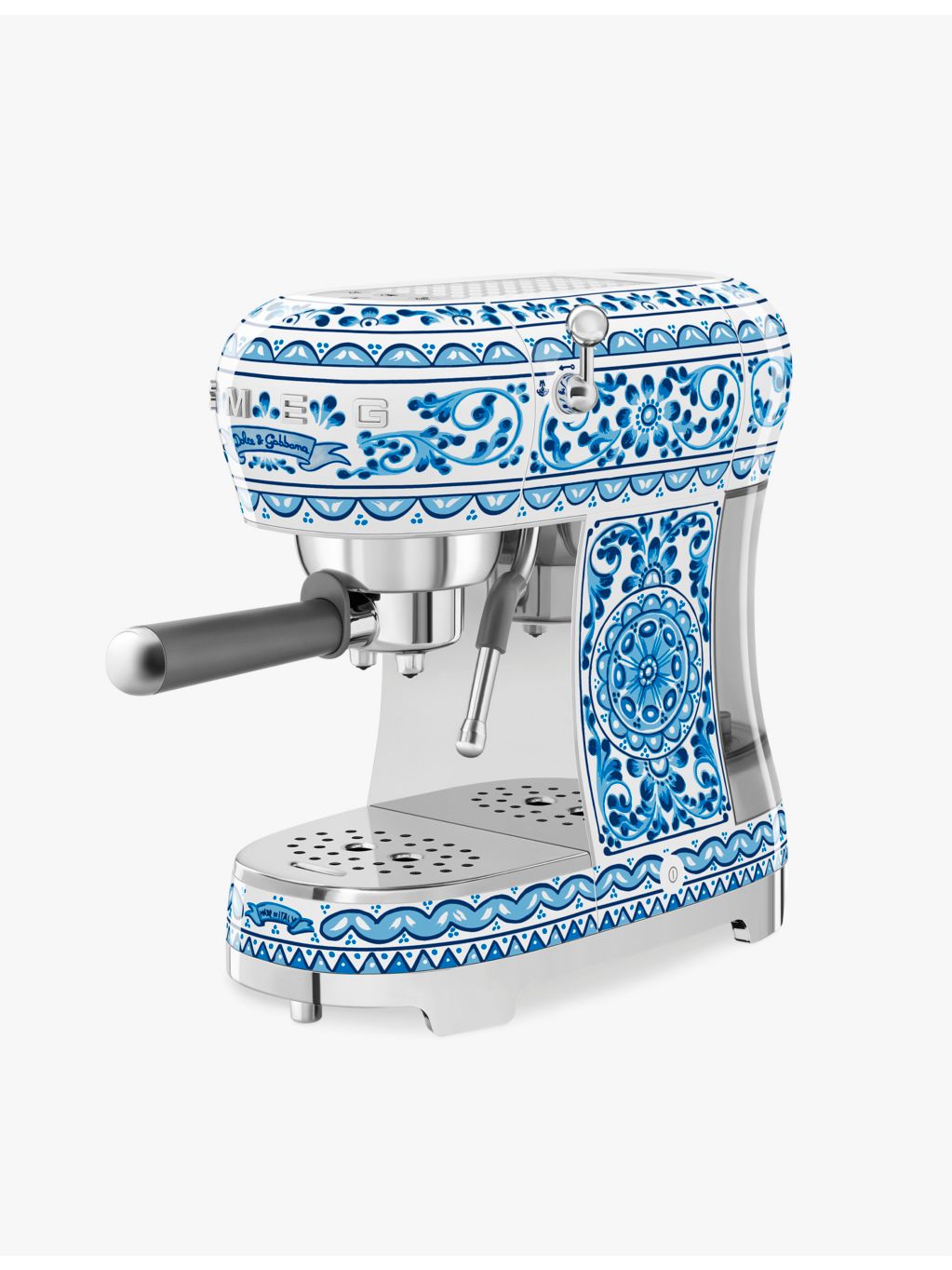 Smeg x Dolce & Gabbana Mediterraneo espresso machine - British product