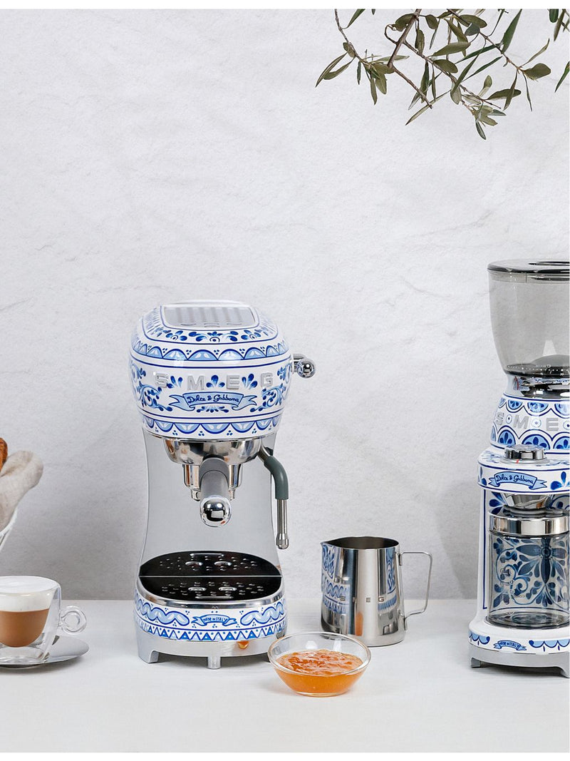 Smeg x Dolce & Gabbana Mediterraneo espresso machine - British product