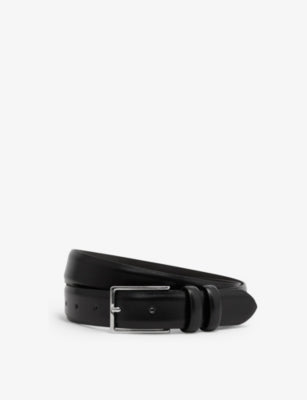 Reiss adjustable leather belt 3.5cm, imported from the UK