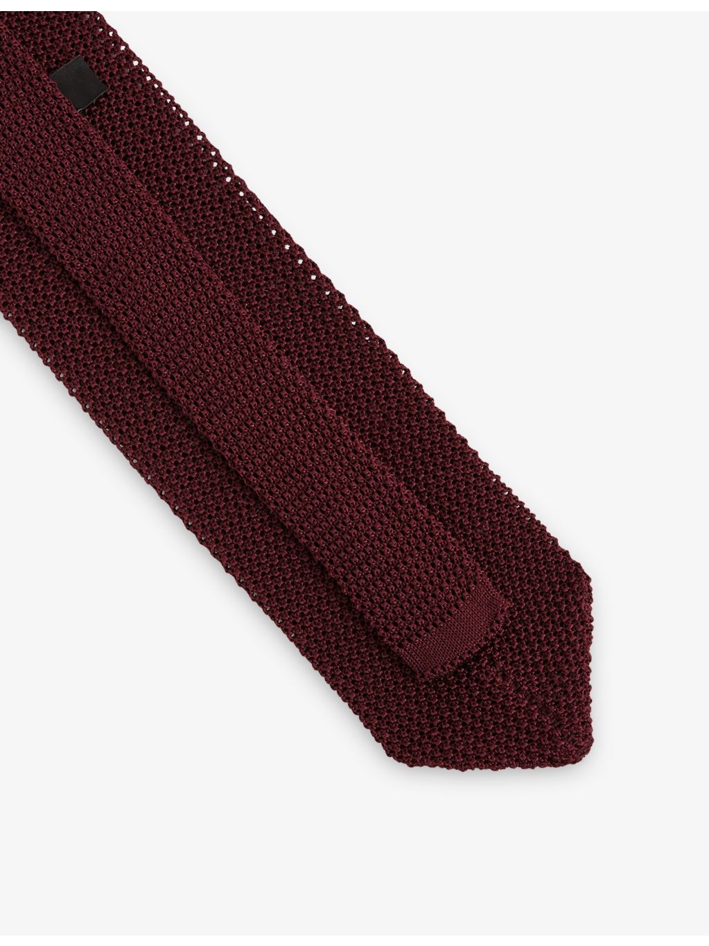 Reiss Punto spot-embroidered men's silk tie, UK version