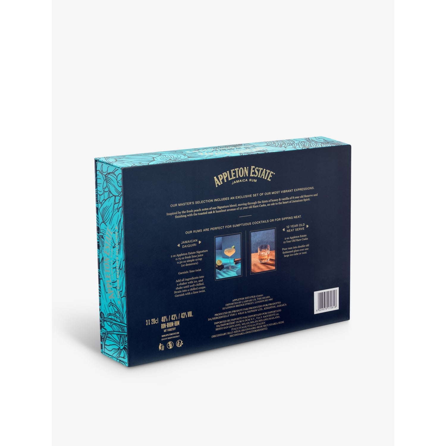 Appleton Estate Master Selection rum 3x200ml - British product