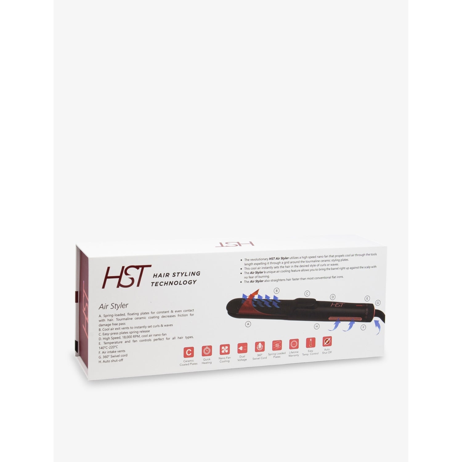José Eber Air Styler with digital temperature control - British product